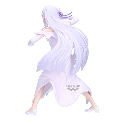 RE ZERO - Emilia - Figurine Espresto 22cm