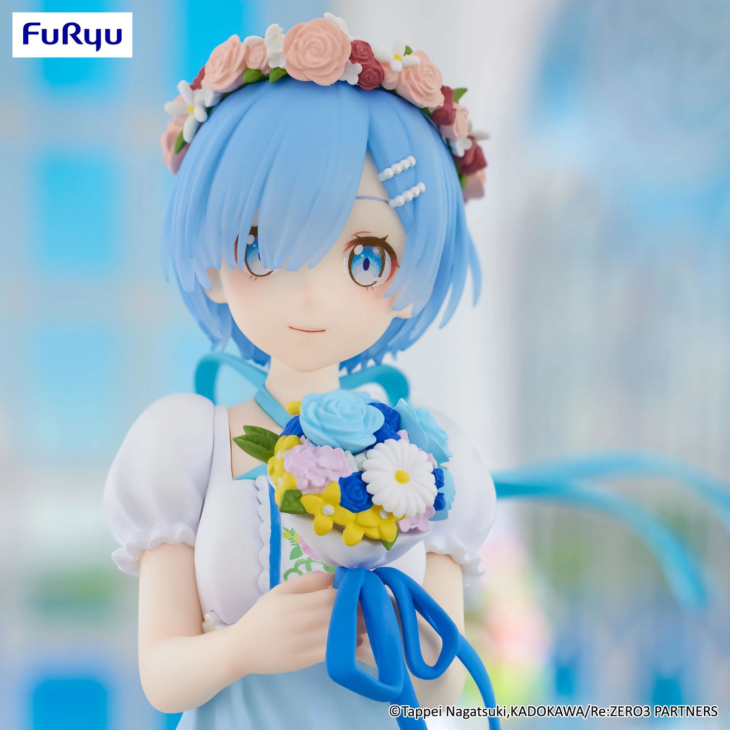 RE ZERO - Rem "Bridesmaid" - Statuette Trio-Try-It 21cm