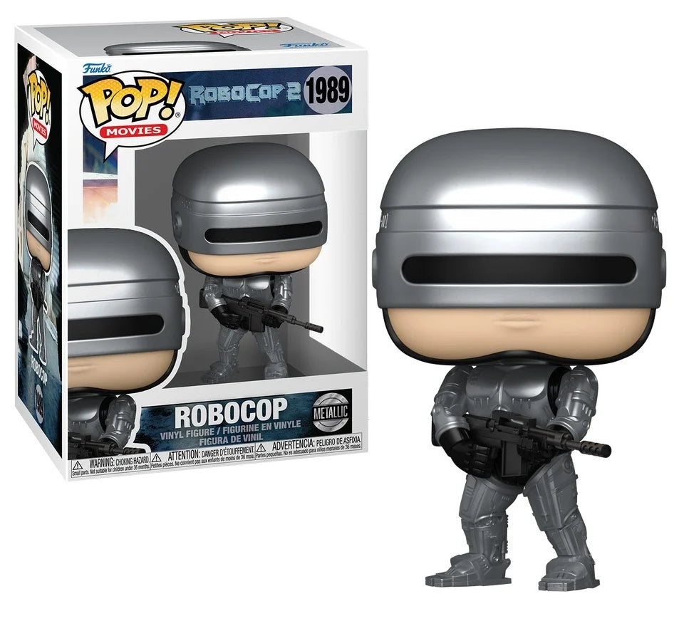 ROBOCOP - POP Movies N° 1989 - Robocop (Metallic)