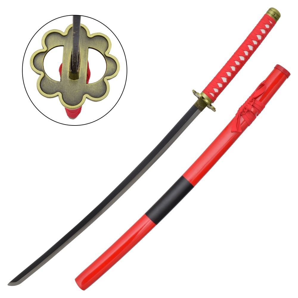 KATANA ORNEMENTAL RORONOA ZORO RED COLOR