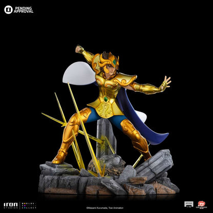 SAINT SEIYA - Leo Aiolia - Statuette Art Scale 1-10 23cm