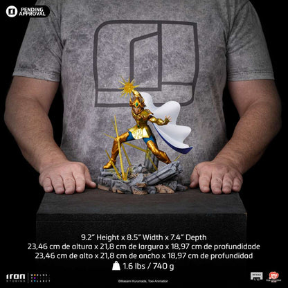 SAINT SEIYA - Leo Aiolia - Statuette Art Scale 1-10 23cm