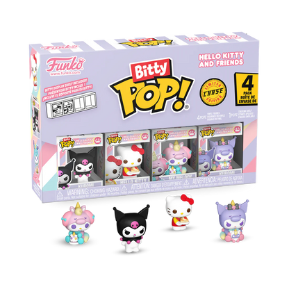 SANRIO - Bitty Pop 4 Pack 2.5cm - Kuromi
