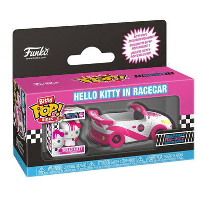 SANRIO - Bitty Pop Ride - Racecar avec Hello Kitty