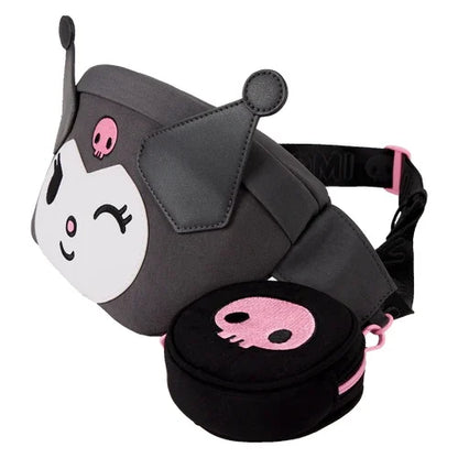 SANRIO - Kuromi - Sac à ceinture LoungeFly