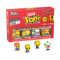 SIMPSONS - Bitty Pop 4 Pack 2.5cm - Bart