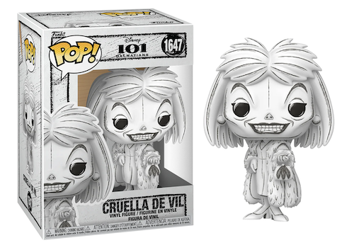 SKETCHED - POP Disney N° 1647 - Cruella d'Enfer