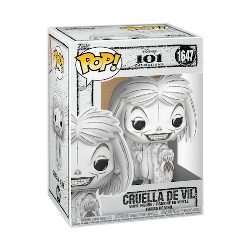 SKETCHED - POP Disney N° 1647 - Cruella d'Enfer