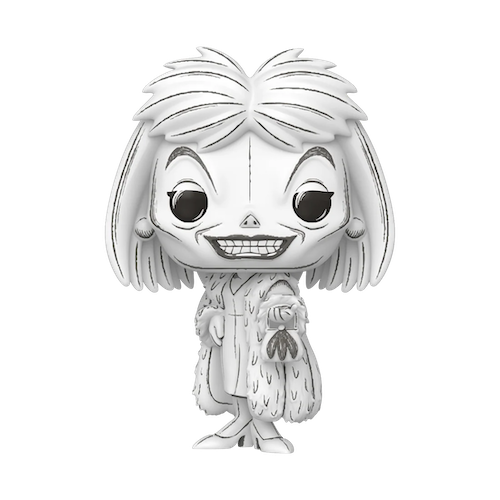 SKETCHED - POP Disney N° 1647 - Cruella d'Enfer