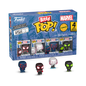 SPIDER-MAN - Bitty Pop 4 Pack 2.5cm - Miles Morales