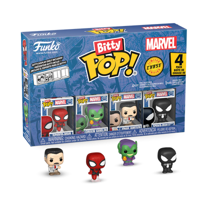 SPIDER-MAN - Bitty Pop 4 Pack 2.5cm - Spider-Man