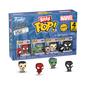 SPIDER-MAN - Bitty Pop 4 Pack 2.5cm - Spider-Man