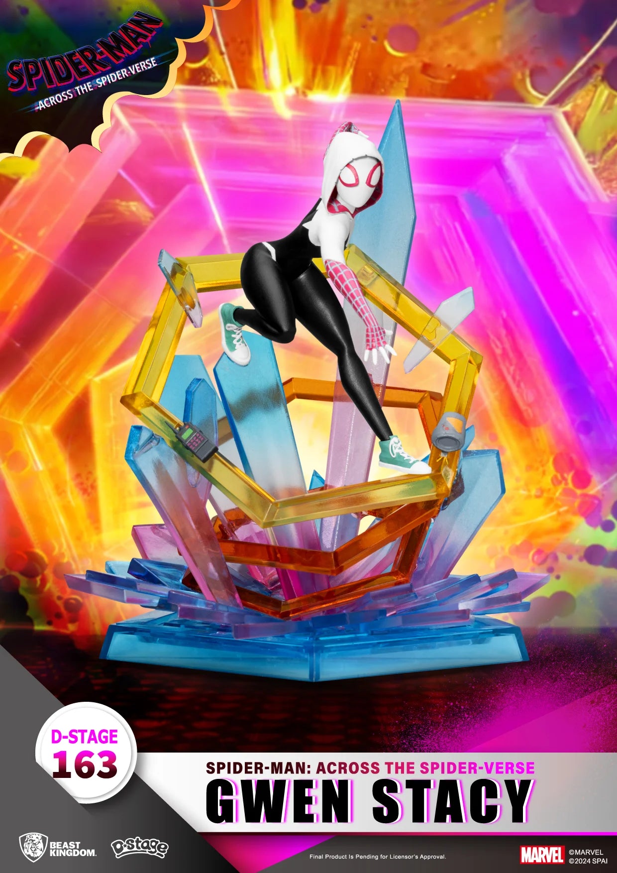 SPIDER-MAN ACROSS THE SPIDERVERSE - Gwen Stacy - Diorama D-Stage 15cm