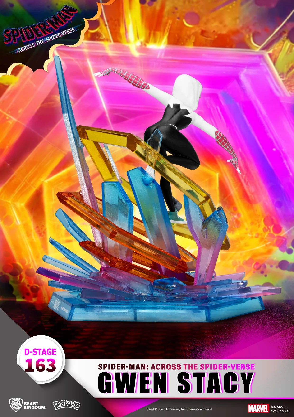 SPIDER-MAN ACROSS THE SPIDERVERSE - Gwen Stacy - Diorama D-Stage 15cm