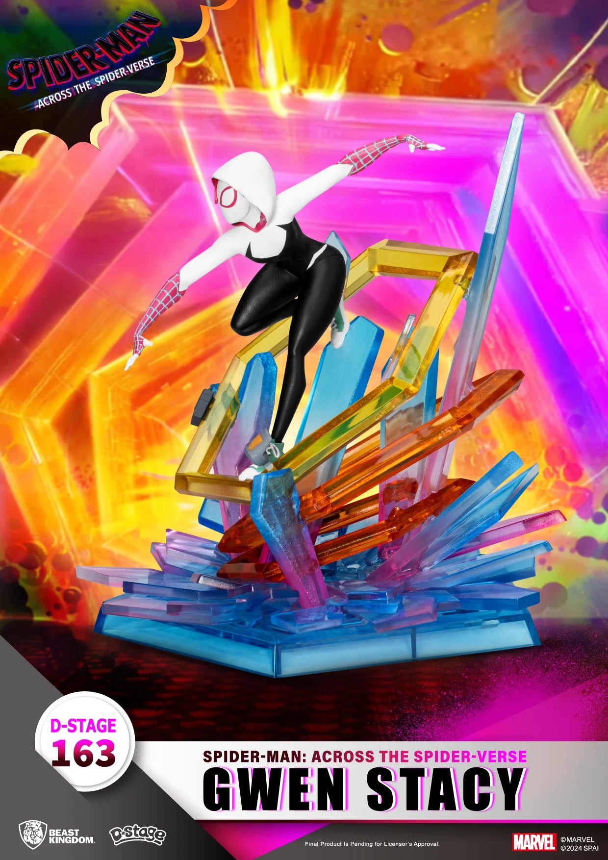 SPIDER-MAN ACROSS THE SPIDERVERSE - Gwen Stacy - Diorama D-Stage 15cm