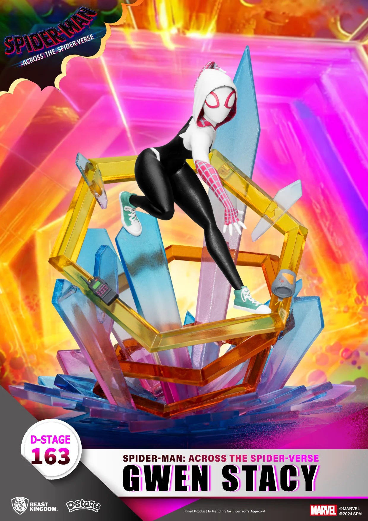 SPIDER-MAN ACROSS THE SPIDERVERSE - Gwen Stacy - Diorama D-Stage 15cm