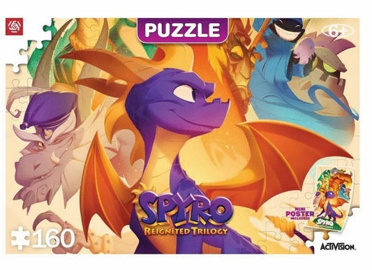 SPYRO - Trilogy Heroes - Puzzle 160P