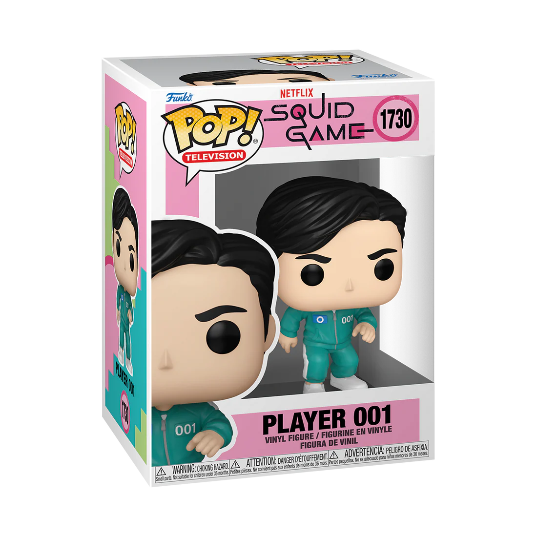 SQUID GAME - POP Television N° 1730 - Player 001