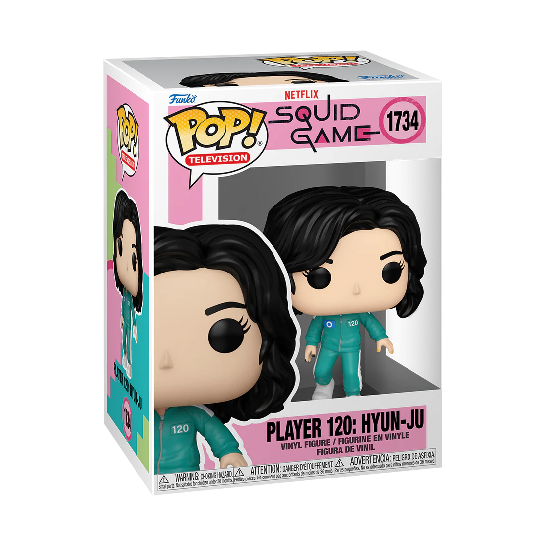 SQUID GAME - POP Television N° 1734 - Player 120 Hyun-Ju