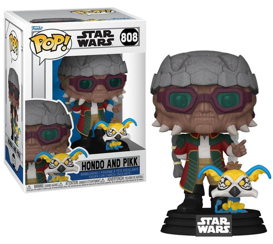STAR WARS THE CLONE WARS - POP & Buddy N° 808 - Hondo & Pikk