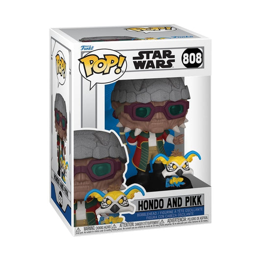 STAR WARS THE CLONE WARS - POP & Buddy N° 808 - Hondo & Pikk
