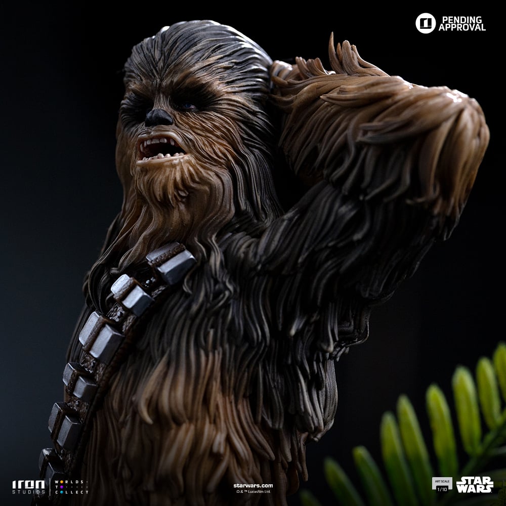 STAR WARS VI - Chewbacca & Tokkat - Statuette Art Scale 1/10 22.4cm