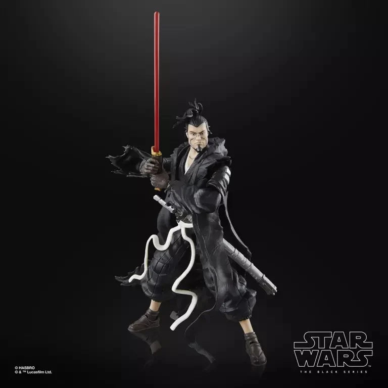 STAR WARS VISIONS - Le Ronin - Figurine Black Series 15cm