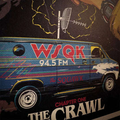 STRANGERS THINGS - The Crawl - Art Print - Edition Limitée