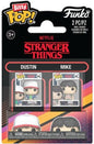 STRANGER THINGS - Bitty Pop 2 Pack 2.5cm - Dustin & Mike