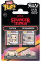 STRANGER THINGS - Bitty Pop 2 Pack 2.5cm - Onze & Demogorgon