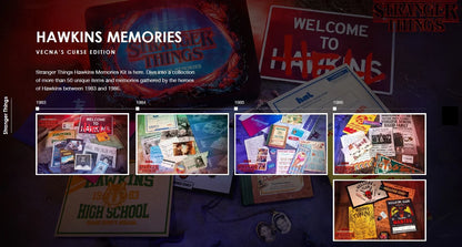 STRANGER THINGS - Hawkings Memories Box - Vecna's Curse Edition UK