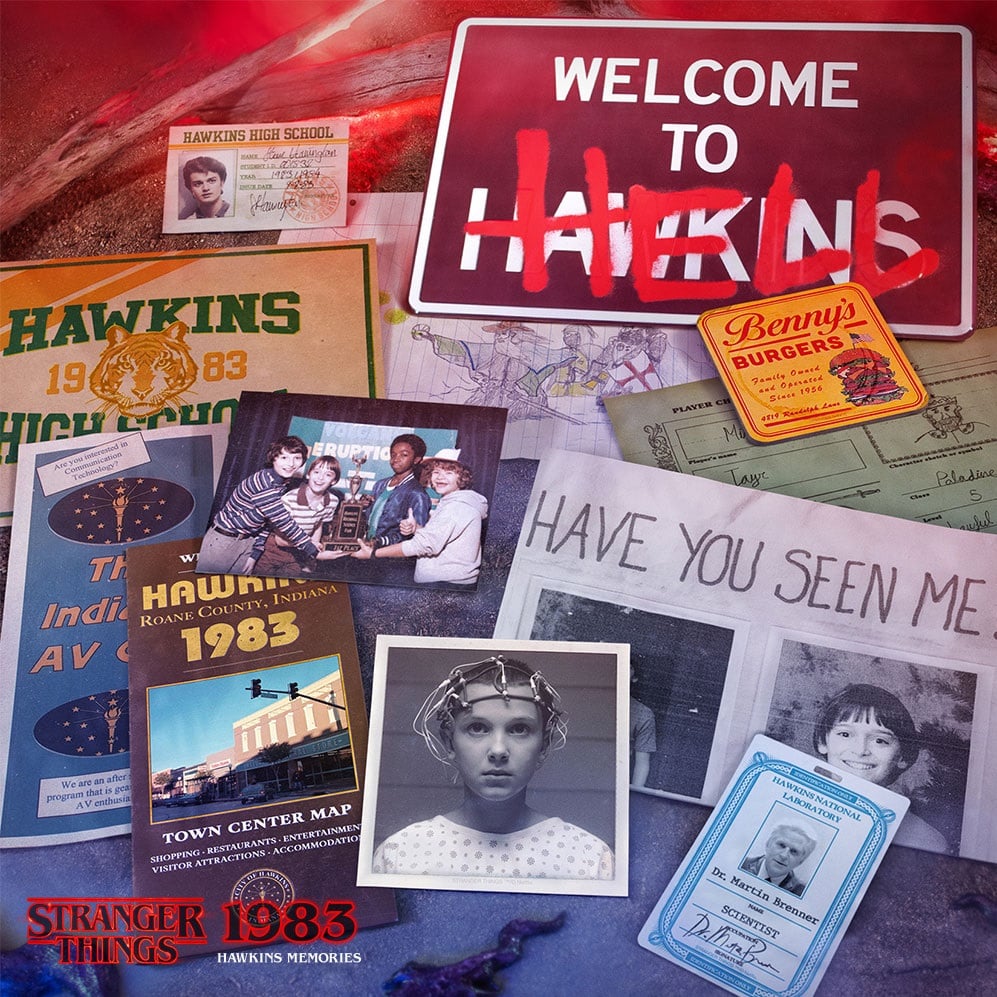 STRANGER THINGS - Hawkings Memories Box - Vecna's Curse Edition UK