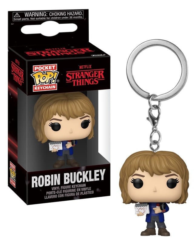 STRANGER THINGS S5 - Pocket Pop Keychain - Robin Buckley