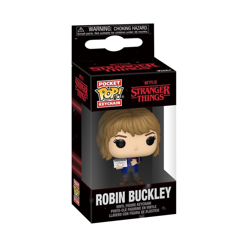 STRANGER THINGS S5 - Pocket Pop Keychain - Robin Buckley