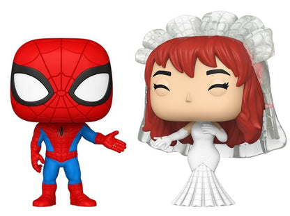 SUPERHERO COUPLES - POP Marvel - 2 Pack Spider-Man & MJ