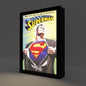 SUPERMAN - Cadre Lumineux LED 28x20x5cm
