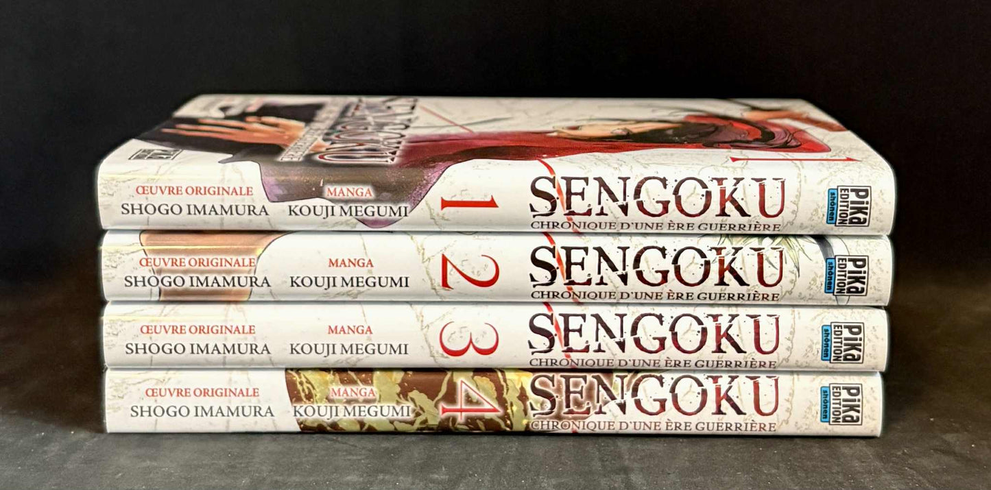 Sengoku : Chronique d'une ère guerrière - Tome 1 à 4