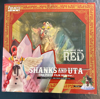 Shanks and uta Extra Battle Red Voir Figure 24 cm One Piece figuarts Zero