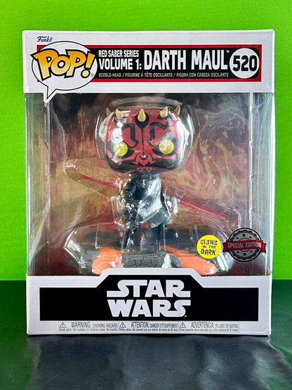 Funko Pop! Deluxe: Star Wars: Sith - Darth Maul (Glow in the Dark)