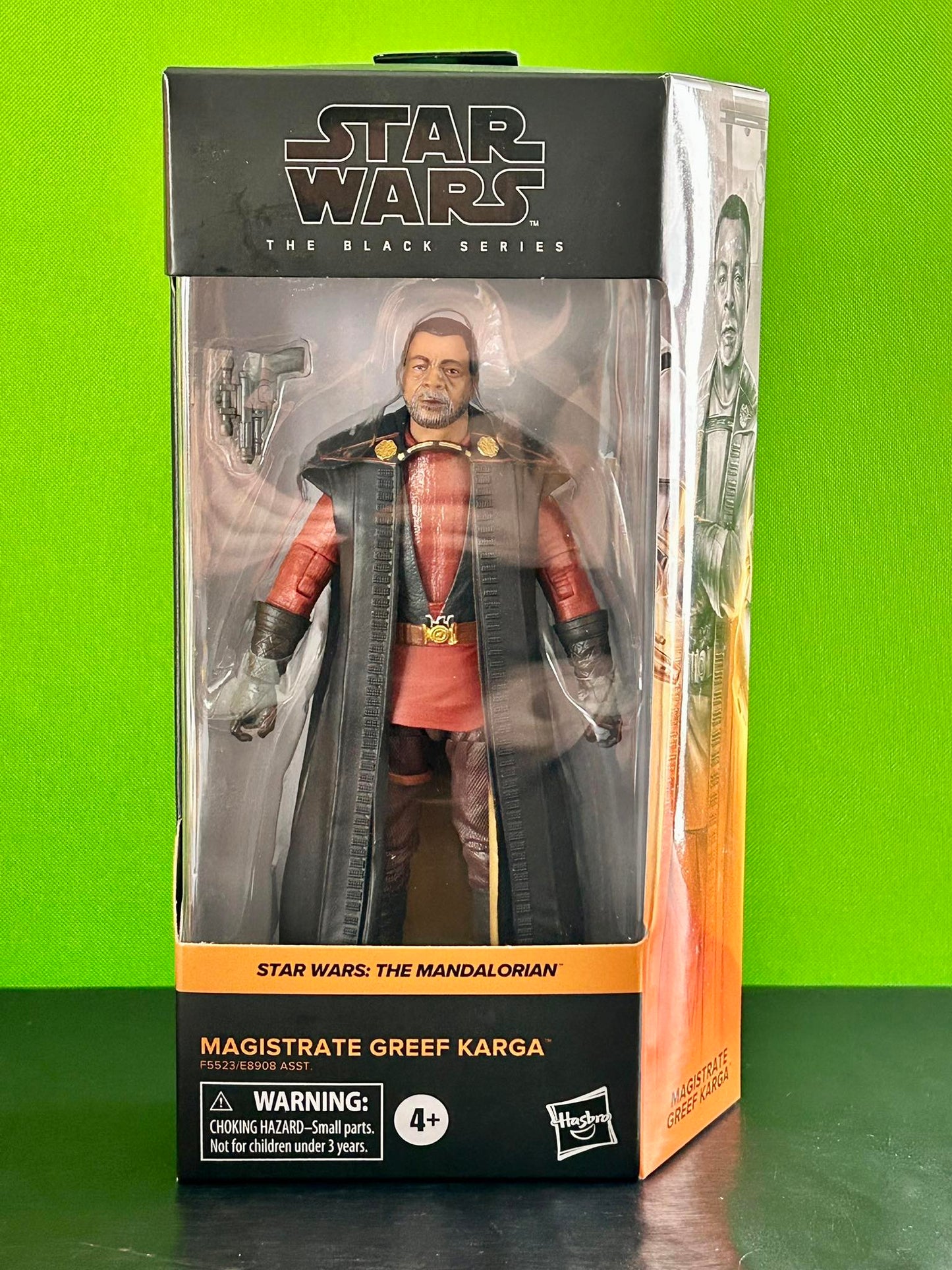 Star Wars The Black Series - Figurine d'action du magistrat Greef Karga 15cm