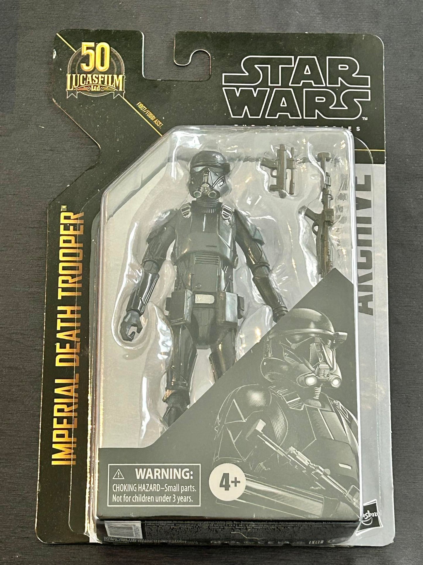 Star Wars The Black Series Archive - Figurine d'action de Death Trooper impérial 15cm
