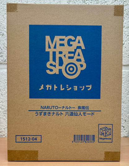 Statuette G.E.M. Megahouse - Naruto Shippuden - Uzumaki Naruto en mode Ermite Rikudo