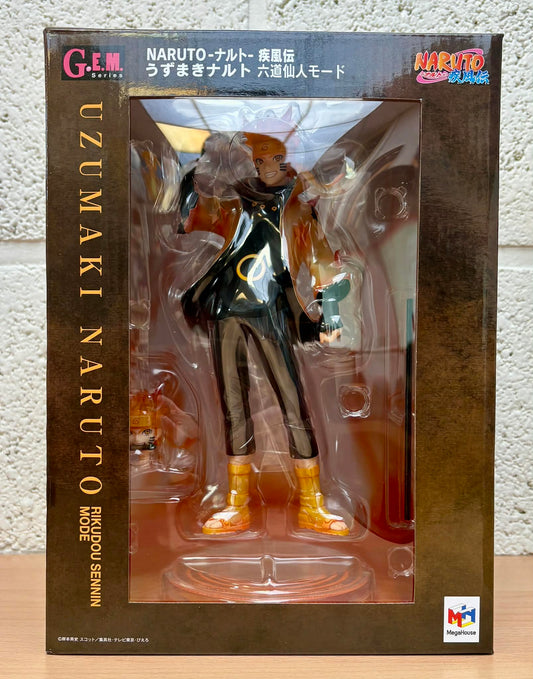 Statuette G.E.M. Megahouse - Naruto Shippuden - Uzumaki Naruto en mode Ermite Rikudo