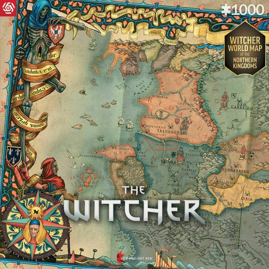 THE WITCHER 3 - The Northern Kingdoms - Puzzle 500P