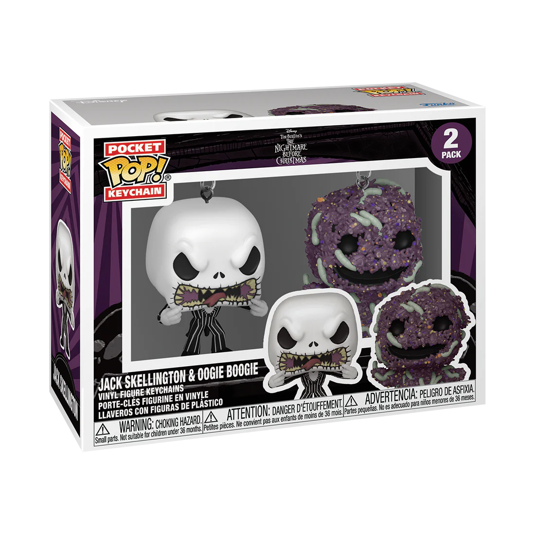 TNBC - Keychain 2 Pack - Jack / Oogie