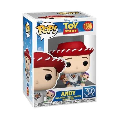 TOY STORY 30EME ANNIVERSAIRE - POP Disney N° 1596 - Andy