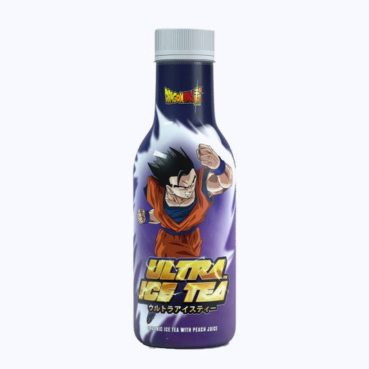 ULTRA ICE TEA Dragon Ball Super organic ice tea with peach juice Gohan 50cl