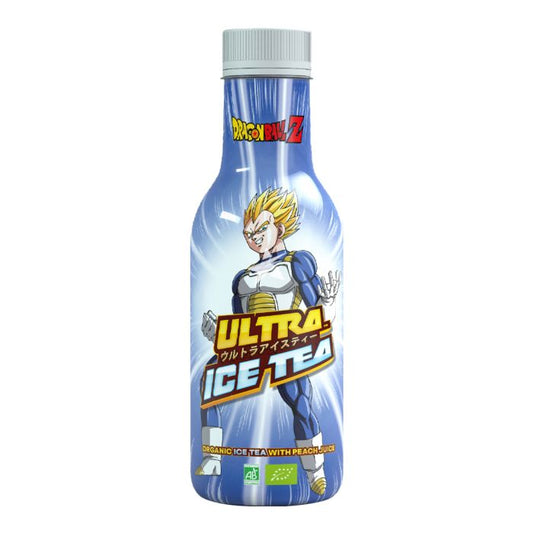 ULTRA ICE TEA Dragon Ball Z organic iced tea with peach juice Vegeta 50cl