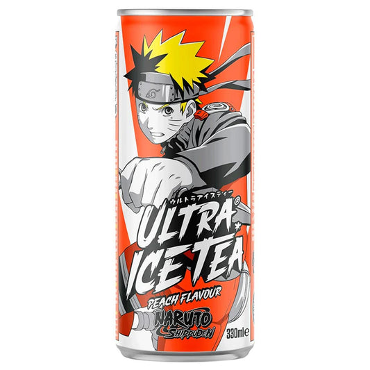 ULTRA ICE TEA Naruto Iced Tea Peach Flavour Naruto 33cl