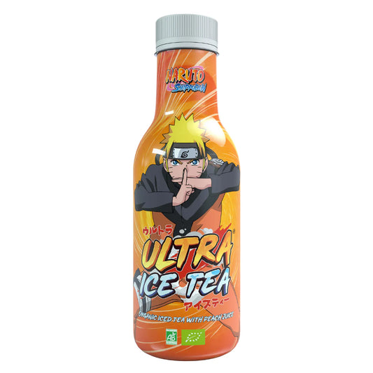 ULTRA ICE TEA Naruto organic iced tea with peach Juice Naruto 50cl